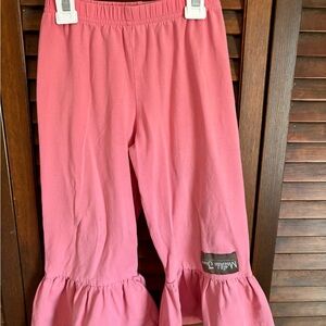 Matilda Jane Pink Ruffle Hem Pants
